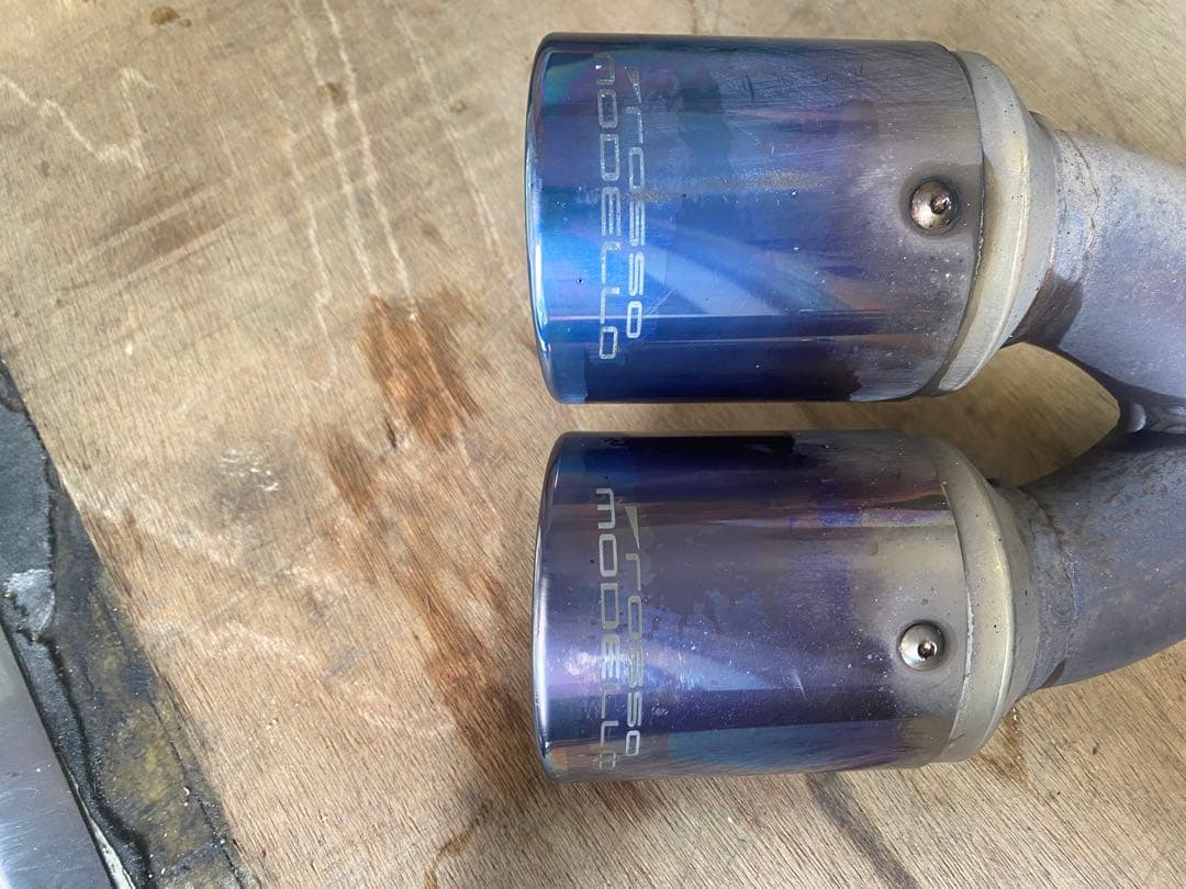 ロッソモデロ　DA17V　エブリィ　ステンレス製デュアルテールマフラー