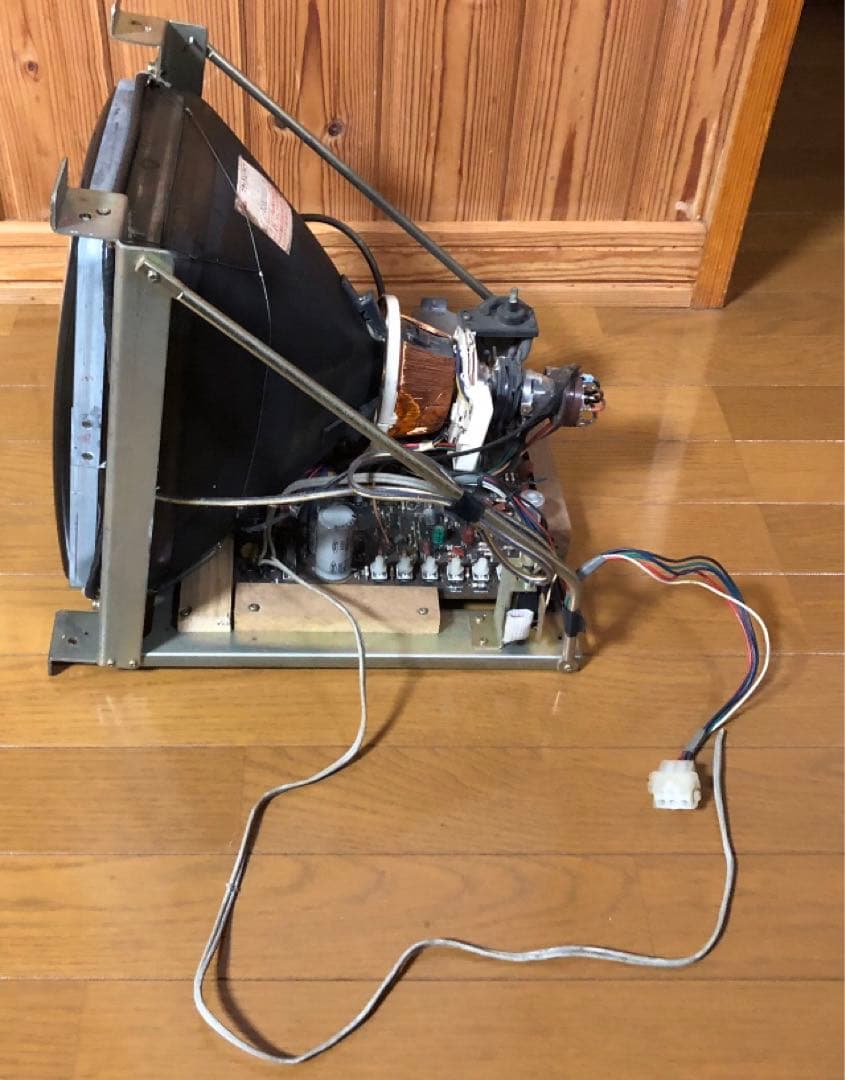 昭和レトロ アーケードゲーム用カラーモニター 東芝製 動作未確認