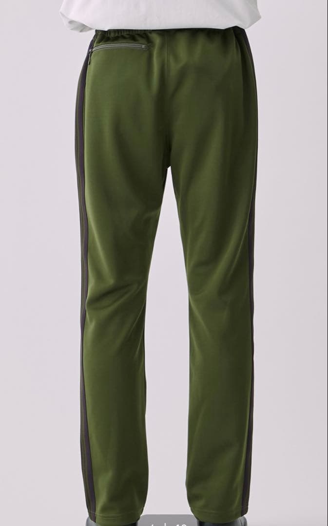 needles トラックパンツナローサイズL未使用オリーブ