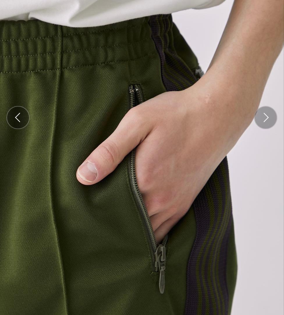 needles トラックパンツナローサイズL未使用オリーブ