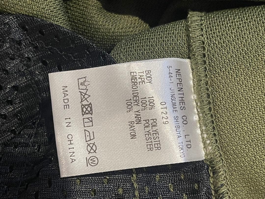 needles トラックパンツナローサイズL未使用オリーブ