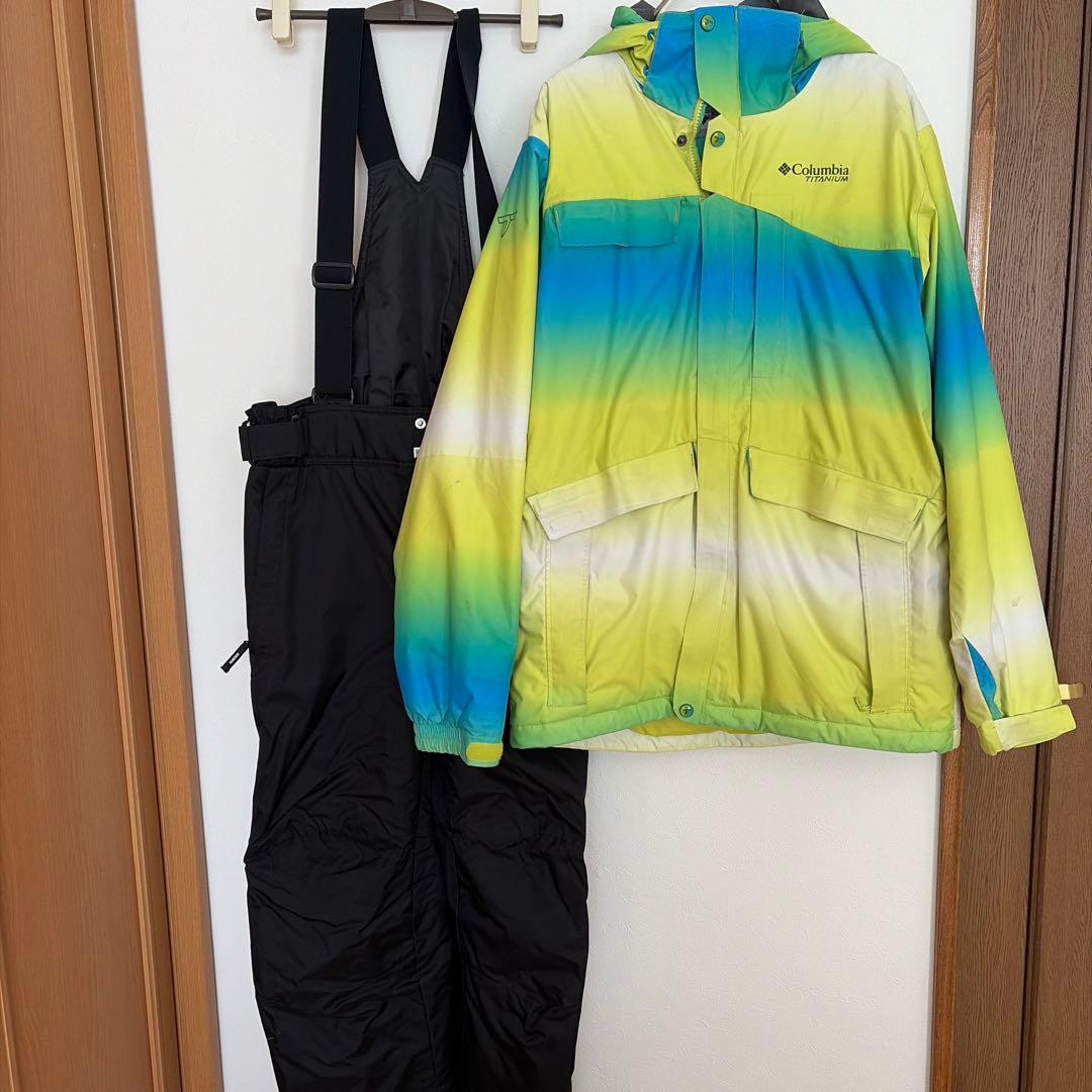 ColumbiaスノーボードウェアセットTITANIUMコロンビア チタニウム