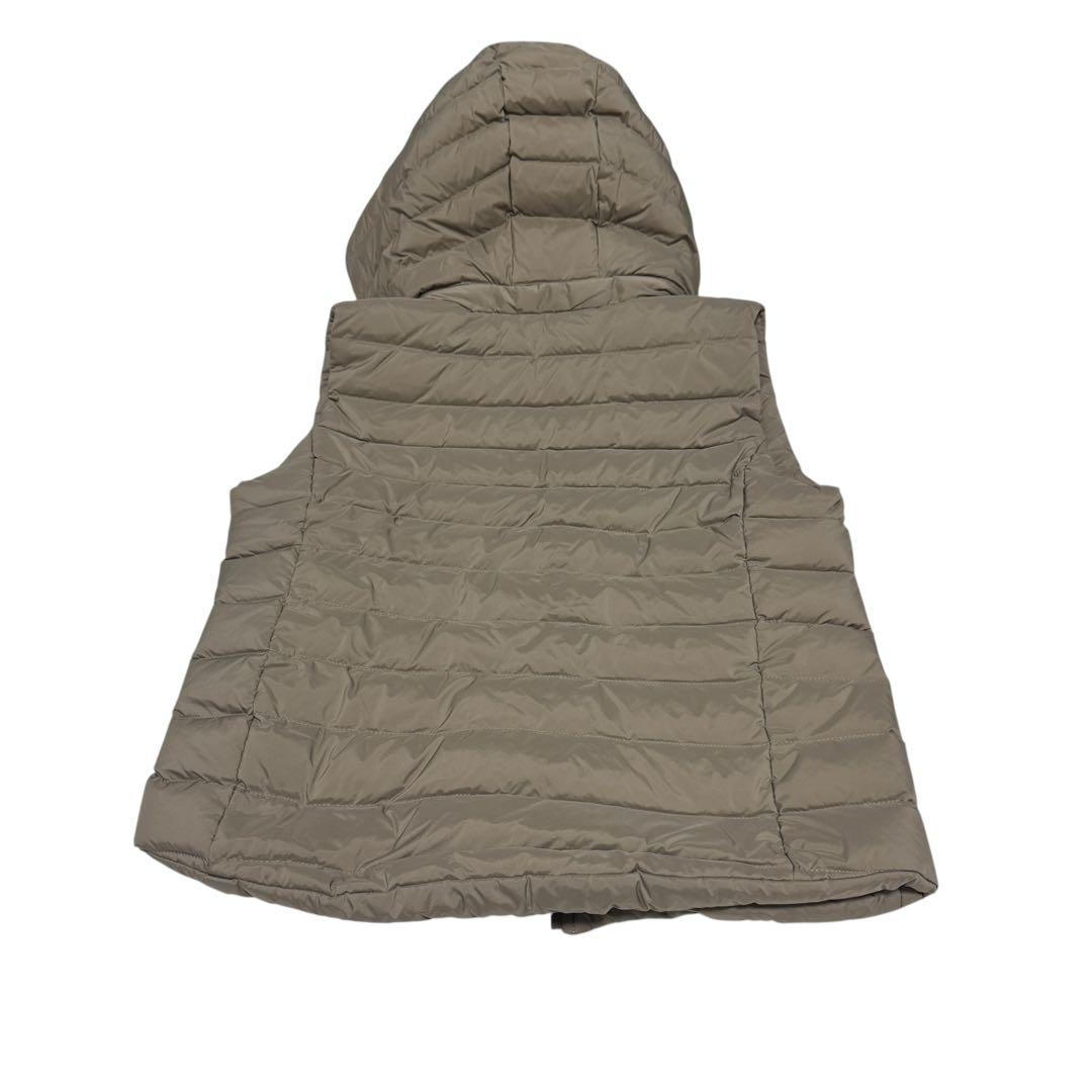 TATRAS タトラス　ダウンベスト 2way フード　取り外し可　ベージュ