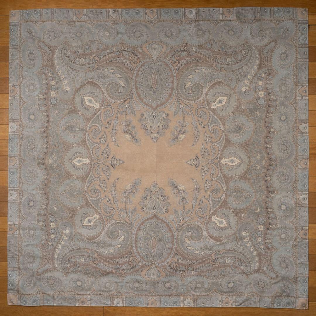 【美品】ETRO 大判ペイズリー柄 ストール/ショール