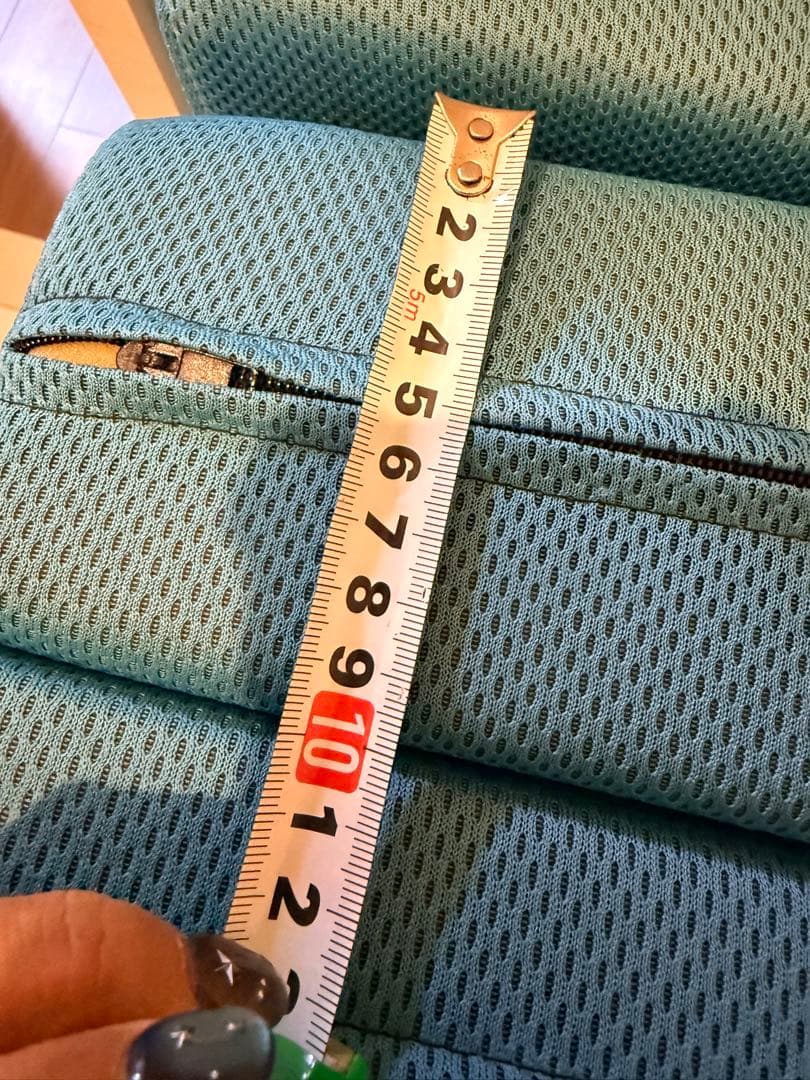 マニフレックス　シングル ノンスプリングマットレス 青 約11cm厚