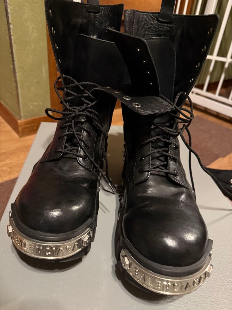 s*様 balenciaga Bulldozer boots 正規品 43