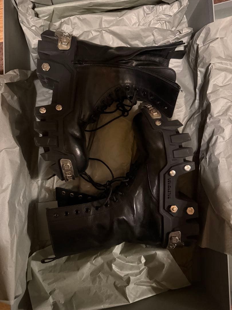 s*様 balenciaga Bulldozer boots 正規品 43