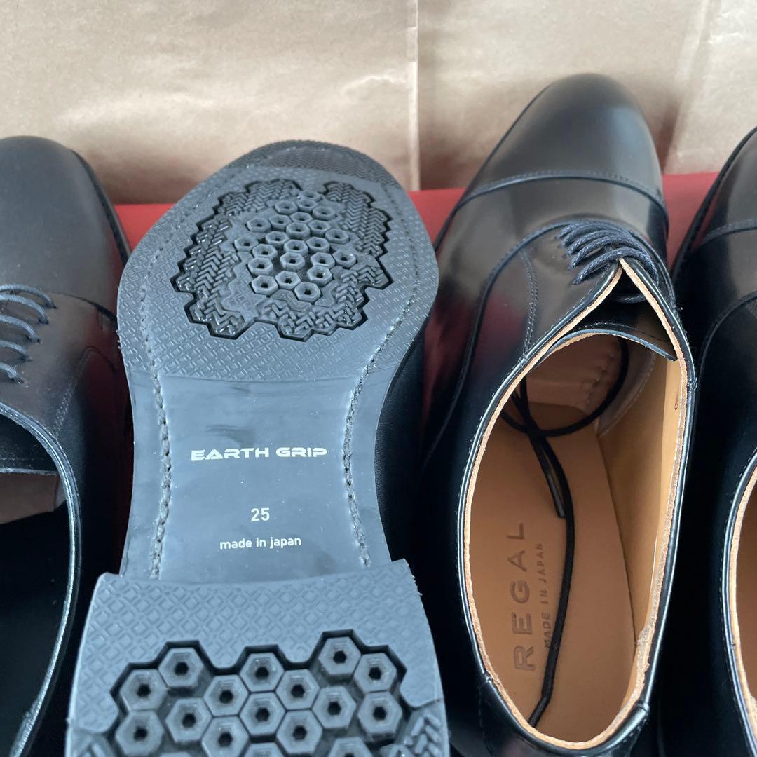 リーガル　04HL 811R ブラック　25CM 2足セット