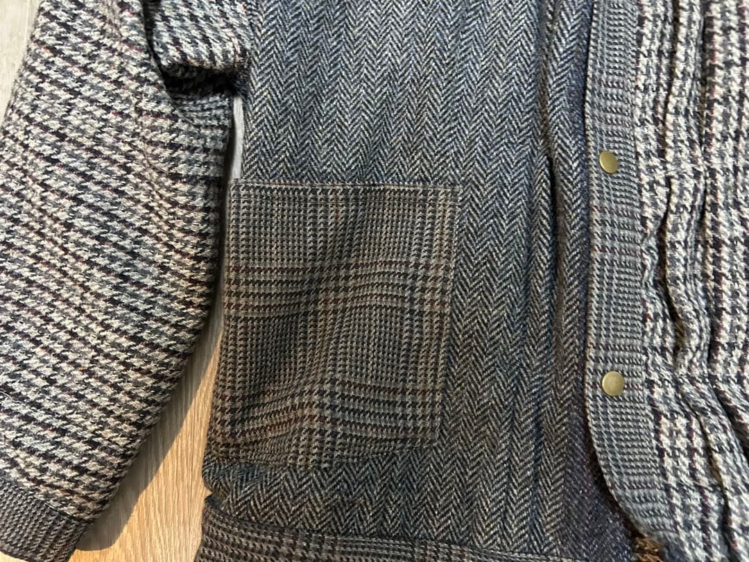 NASNGWAMナスングワム ATELIERJACKET HarrisTweed