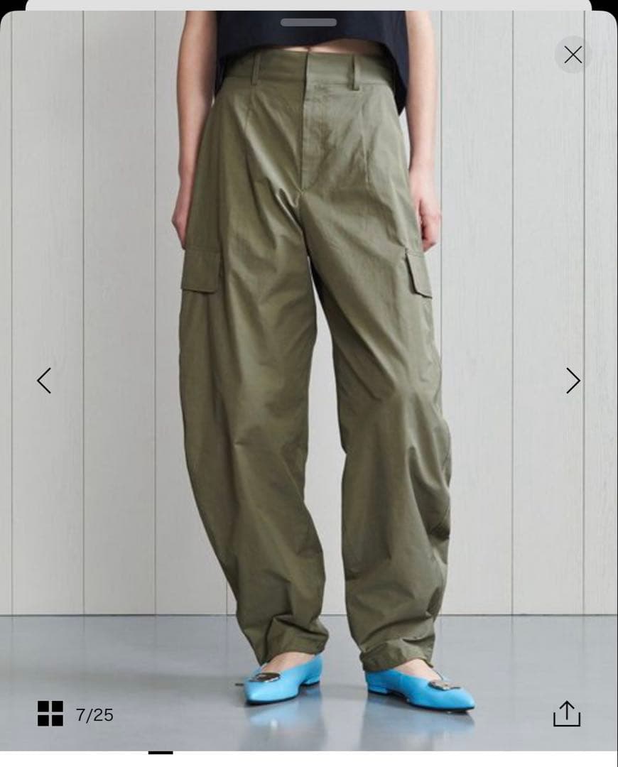 新品川口春奈着用H BEAUTY &YOUTHユナイテッド今期完売カーゴパンツ