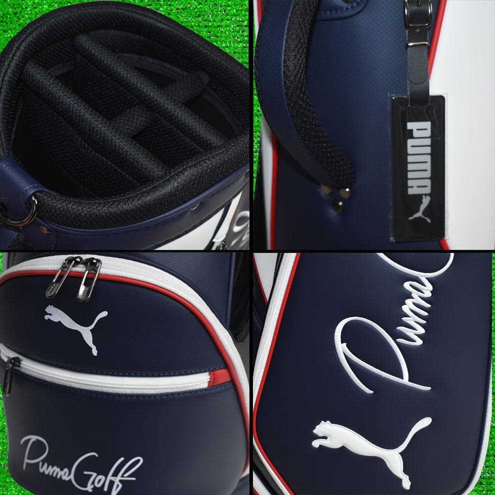 PUMA/プーマ ゴルフ キャディバッグ９型【ディープネイビー】新品！