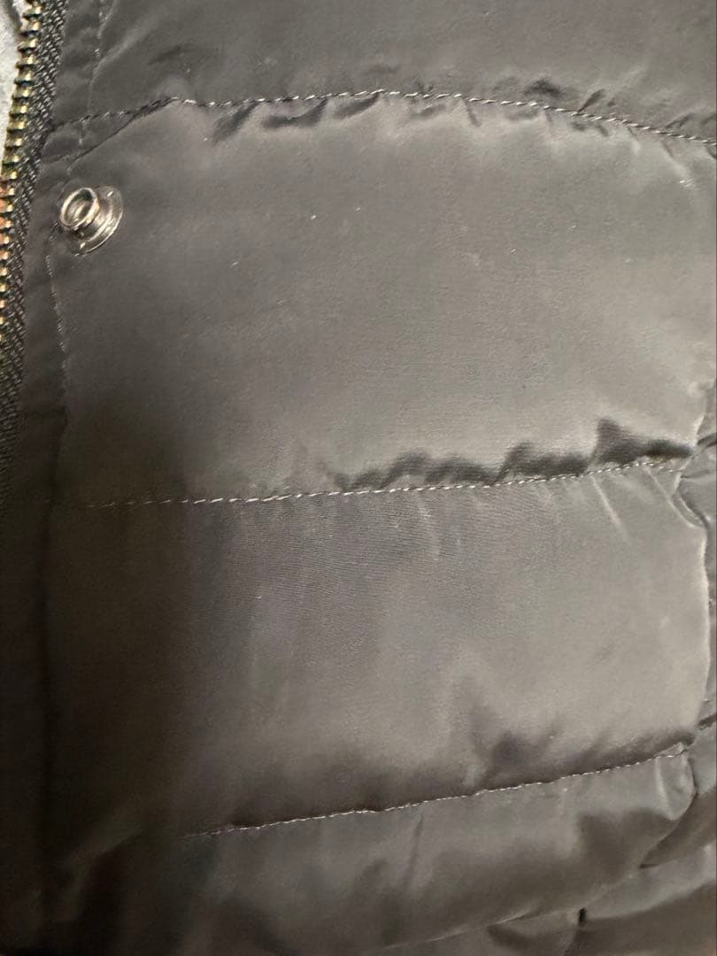 BLUE LABEL ダウンコート　ファー　ベルト付き