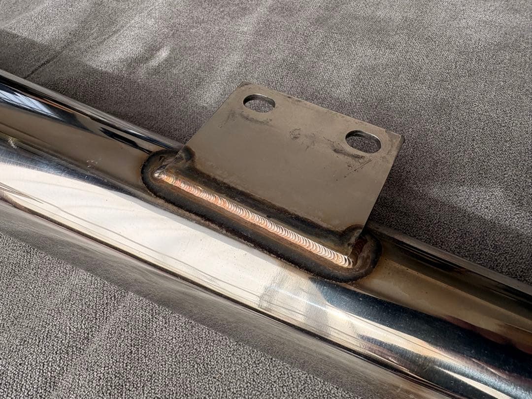 シムズクラフト トラディショナルメガホンマフラー SR400