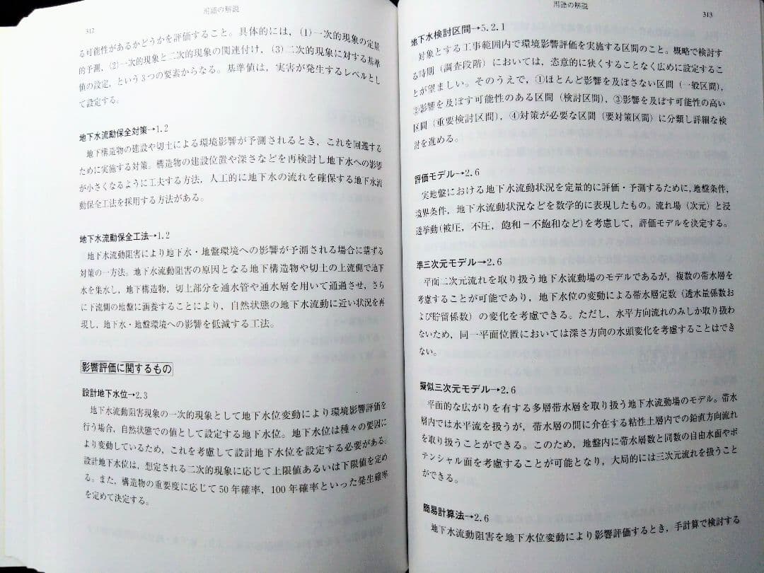 地下水流動保全のための環境影響評価と対策 : 調査・設計・施工から管理まで