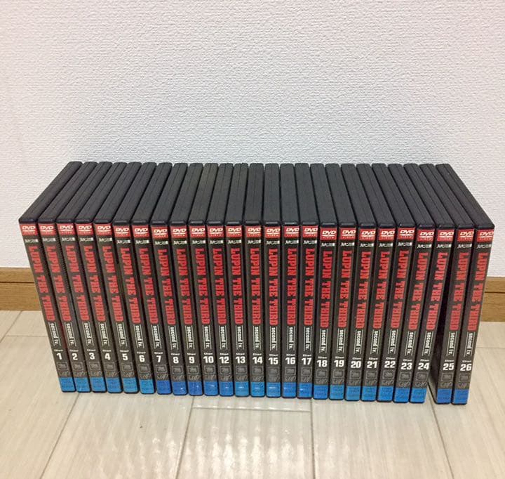 ルパン三世 second TV DVD全26巻セット
