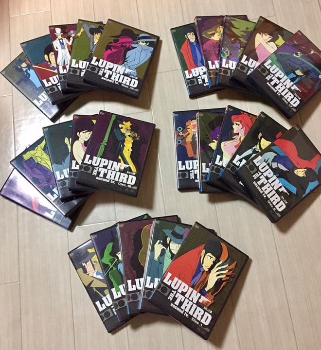 ルパン三世 second TV DVD全26巻セット