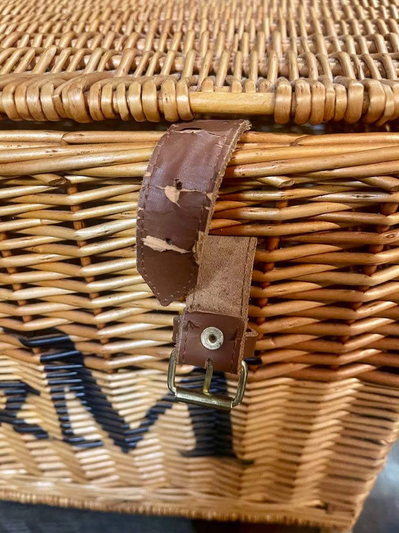 英国 フォートナム＆メイソン カゴ バスケット ラージサイズ　ハンパー