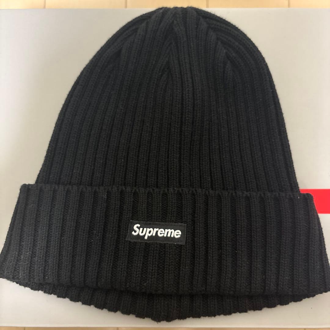 ジョングク着用supreme small boxlogo beanie 黒