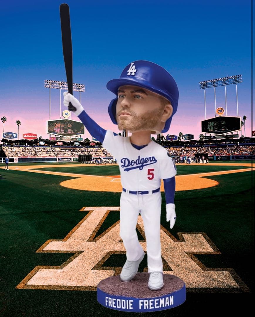 ドジャース　フレディ・フリーマン サヨナラ満塁ホームラン　ボブルヘッド