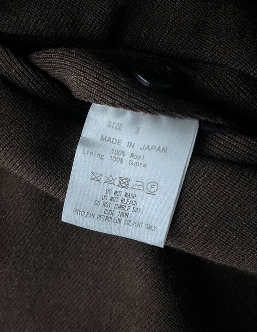 MARKAWARE CLASSIC FIT TROUSERS サイズ3 ブラウン