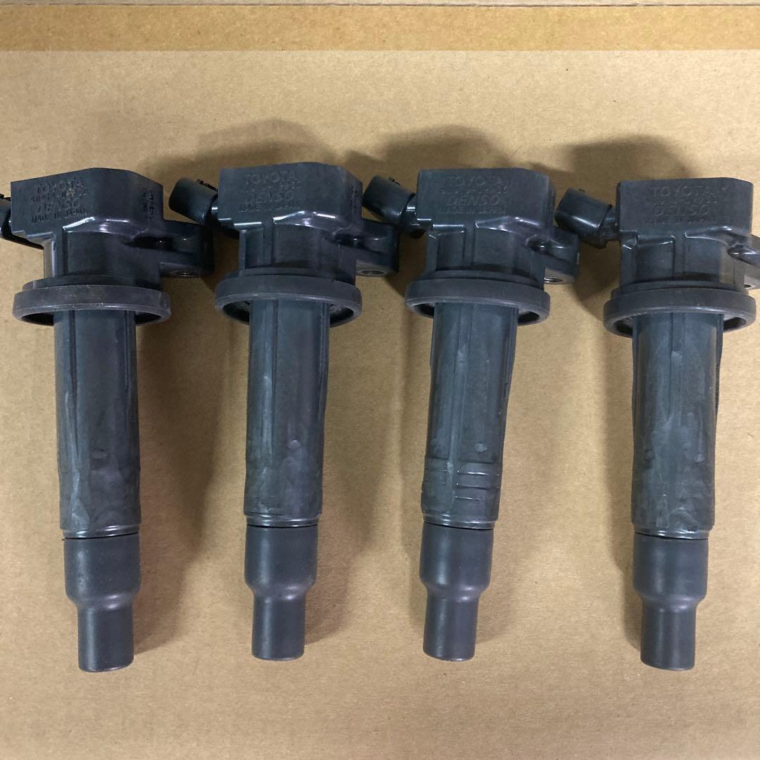 アルテッツァ SXE10 後期　イグニッションコイル　4本　DENSO