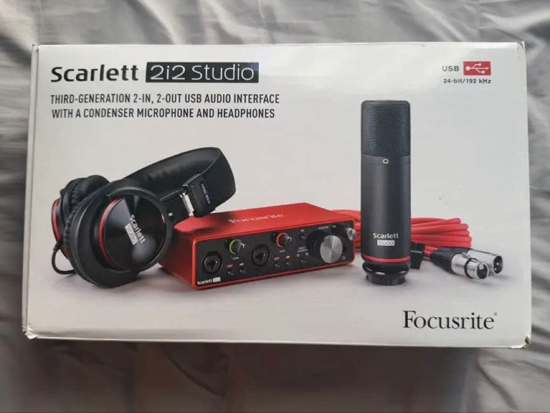 DTM・DAW Focusrite Scarlett 2i2 Studio Pack(gen3)