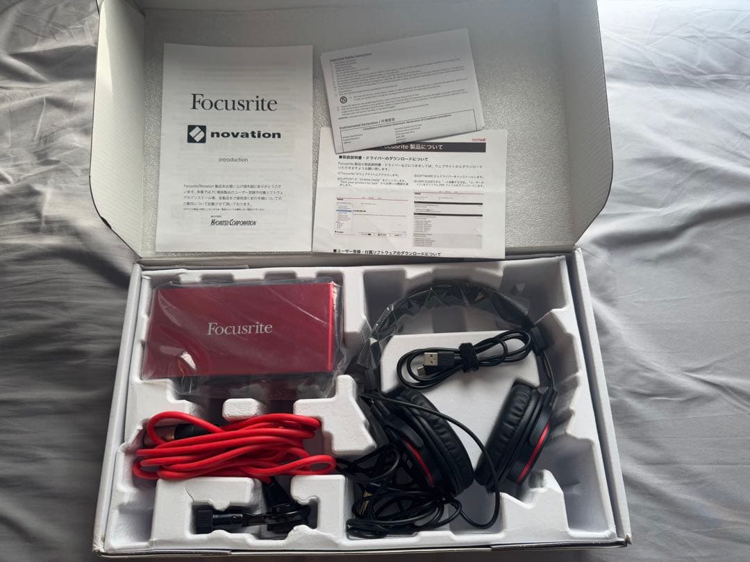 DTM・DAW Focusrite Scarlett 2i2 Studio Pack(gen3)