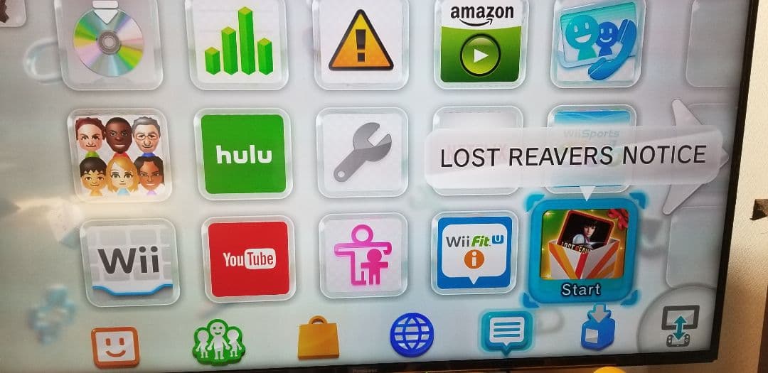 wii u usa 本体 黒32GB lost reavers notice入り