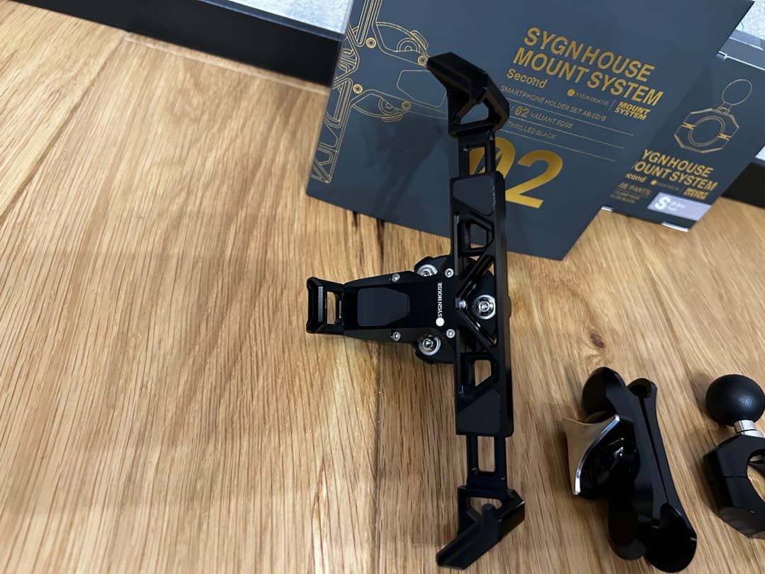 サインハウス スマホホルダー ブラック バイク スマホ SYGN HOUSE