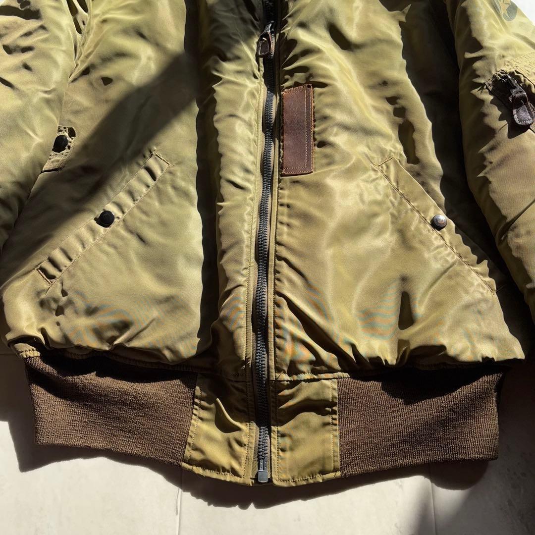 【希少42】バズリクソンズ B-15C フライトジャケット M品番 USAF