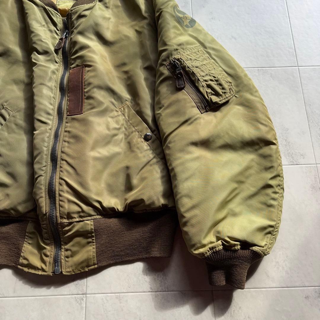 【希少42】バズリクソンズ B-15C フライトジャケット M品番 USAF