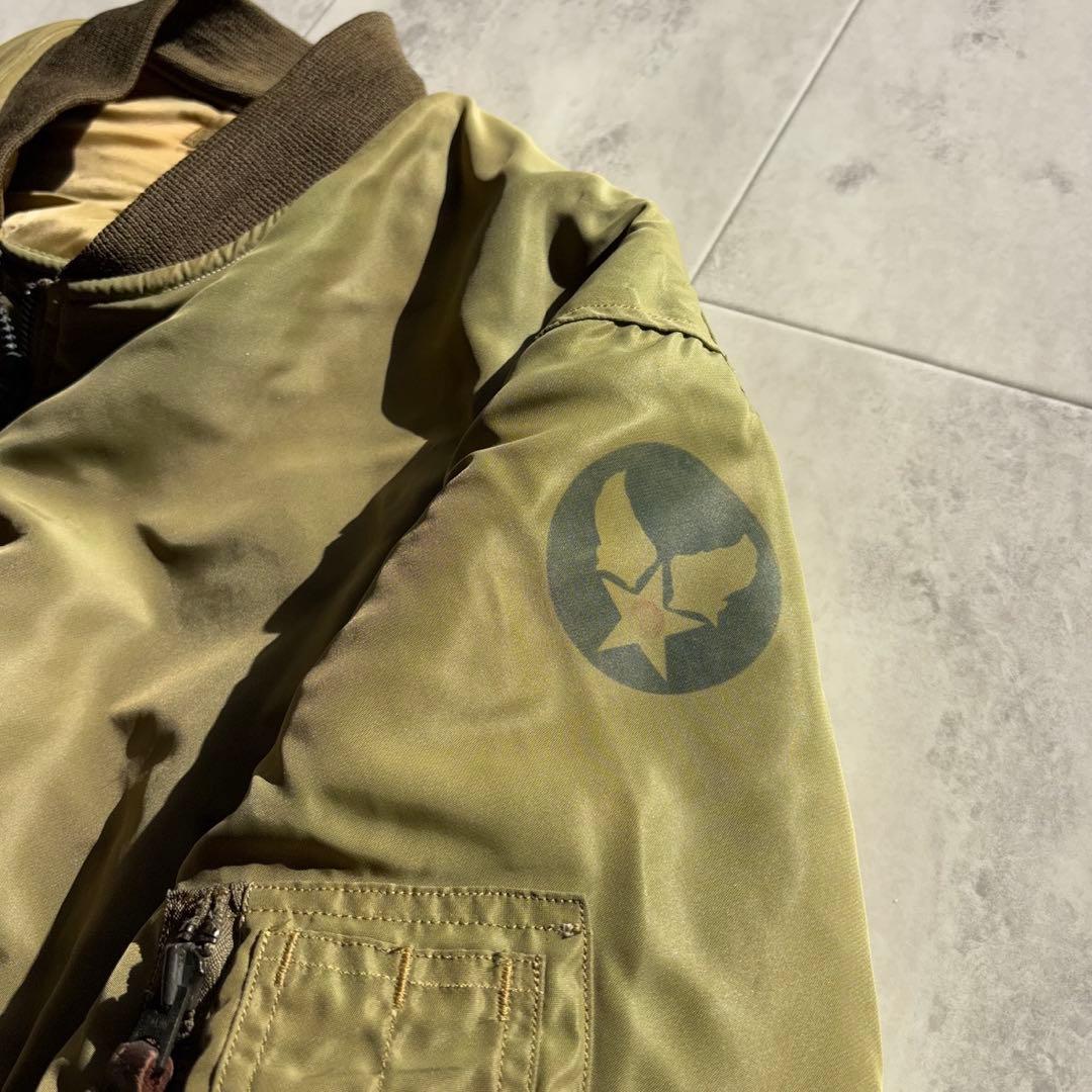 【希少42】バズリクソンズ B-15C フライトジャケット M品番 USAF
