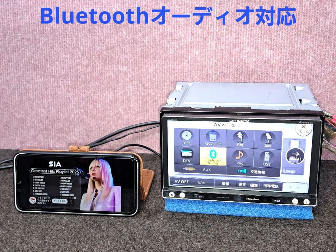 タッチ新品・2018年地図★カロッツェリア AVIC-MRZ009 ◆動作良好