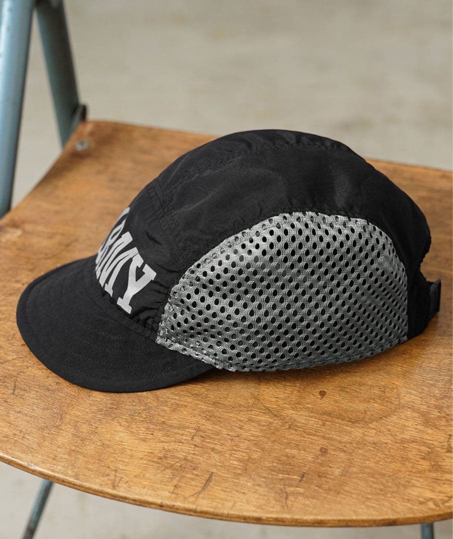 ワイパーインク リメイク ランニングキャップ BLACK WAIPER