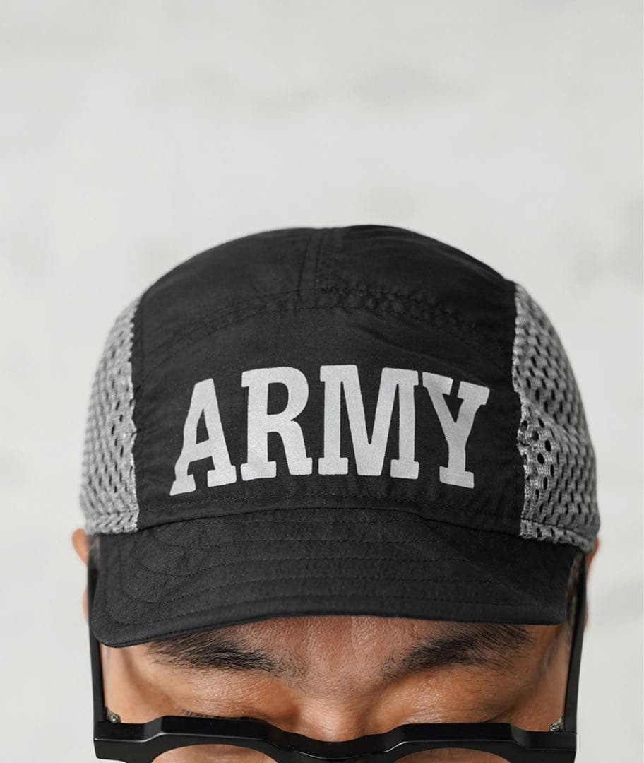 ワイパーインク リメイク ランニングキャップ BLACK WAIPER