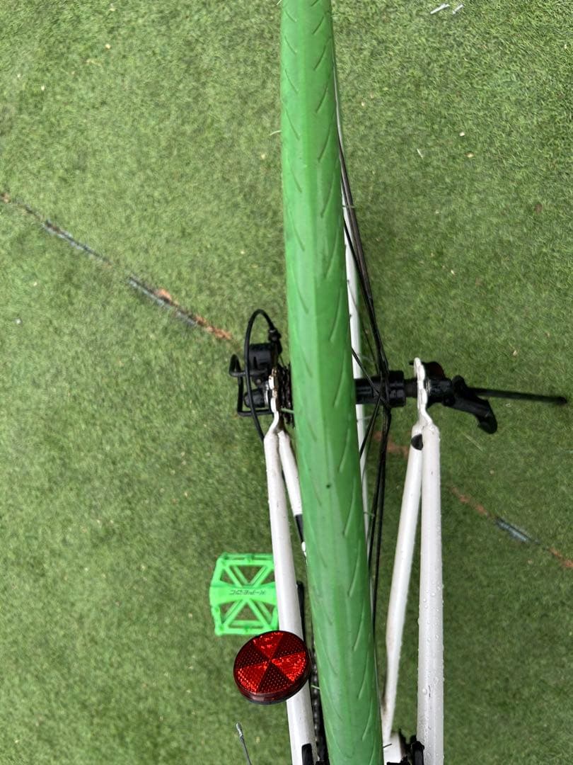 Grandir ロードバイク ホワイト/グリーン　引き取り限定