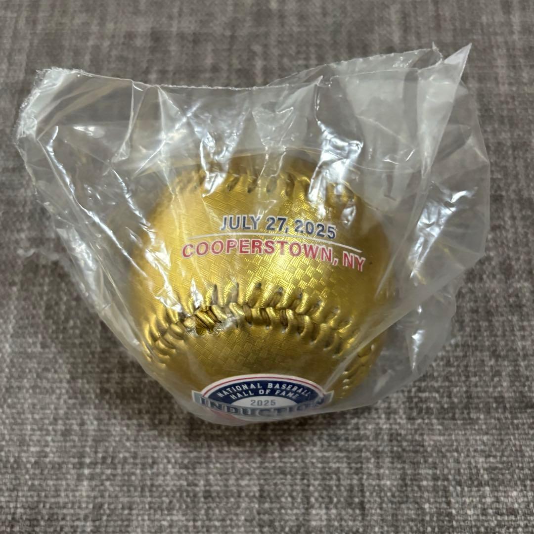 アメリカ野球殿堂博物館 イチロー 殿堂入り記念ボール