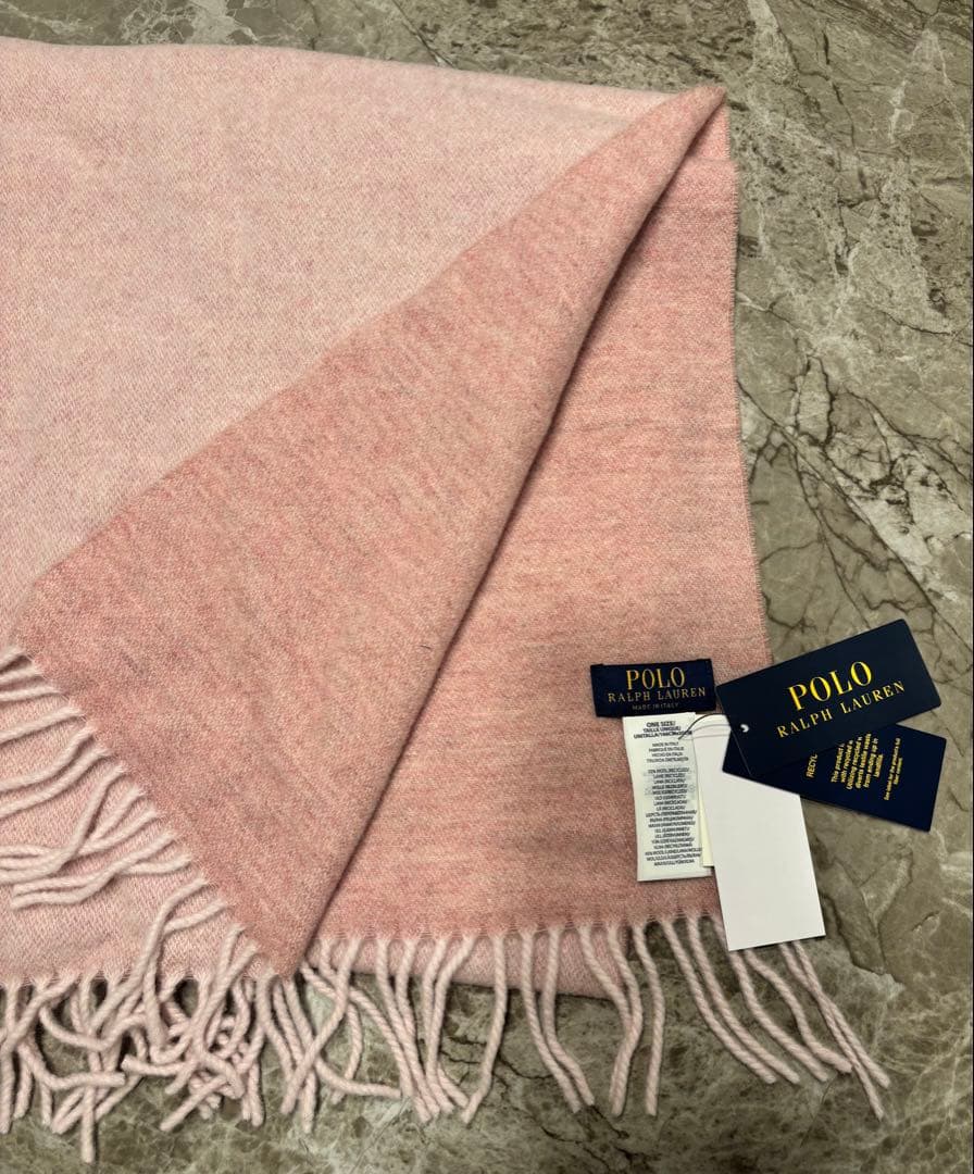 Polo Ralph Lauren ピンク マフラー