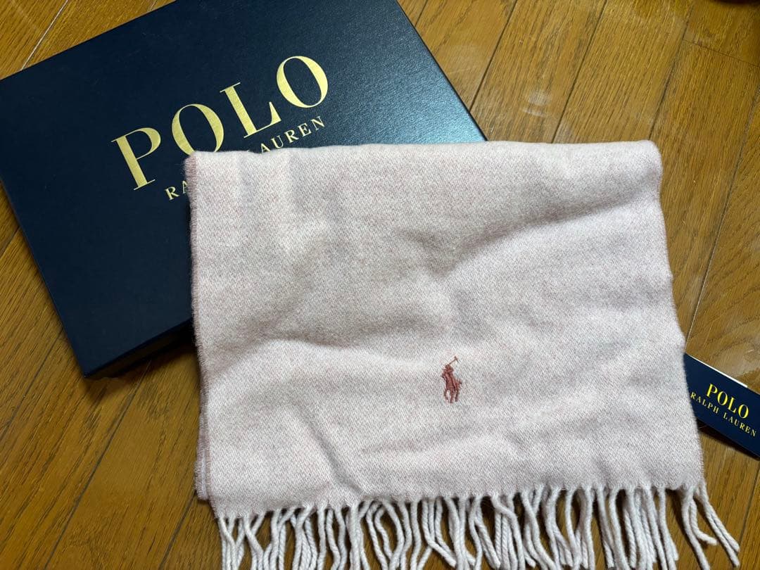 Polo Ralph Lauren ピンク マフラー