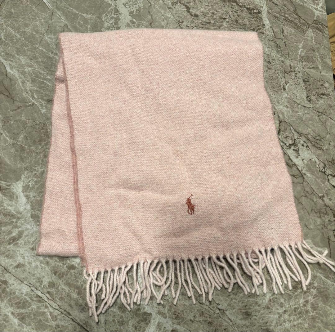 Polo Ralph Lauren ピンク マフラー