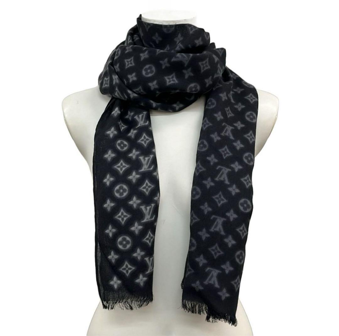 LOUIS VUITTON 黒 ストール