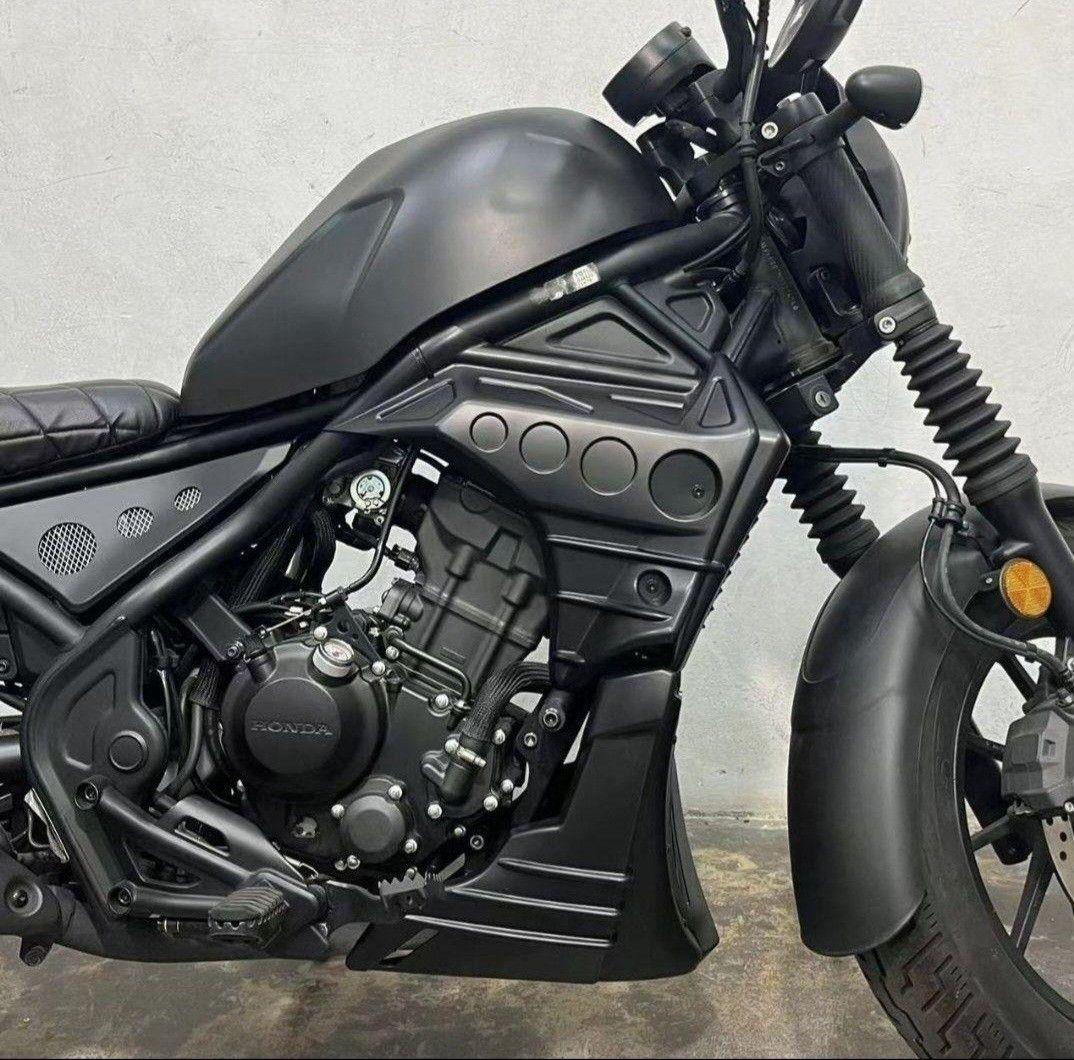 レブル 250 エンジンカウル アンダー カウル ラジエター カバー 3点セット