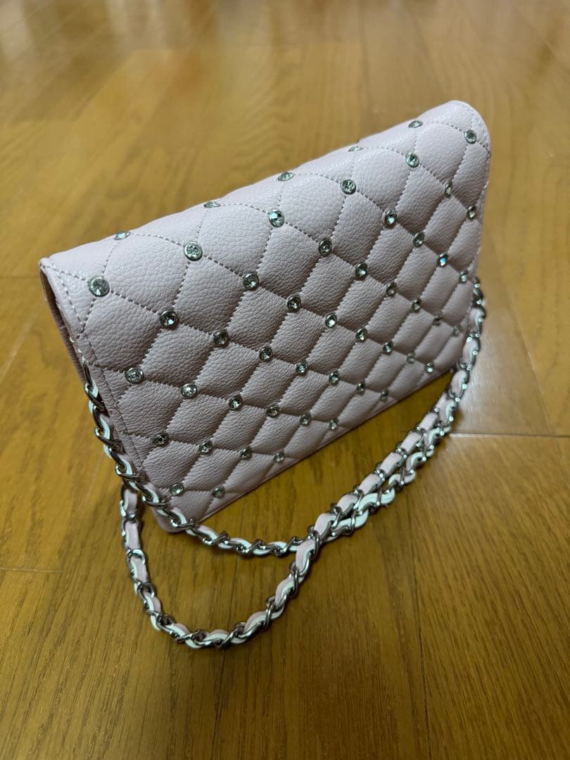 Darich ダーリッチ ノベルティ キルティング ショルダー バッグ ピンク