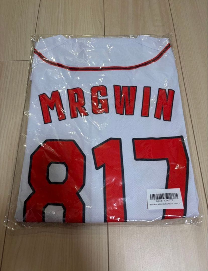 ムラッシュゲーミング　MRGWIN BASEBALL SHIRT Lサイズ