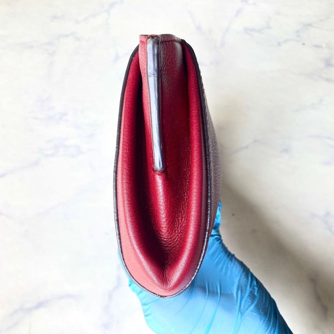 極美品 Cartier ドゥカルティエ クラッチバッグ トリヨンレザー