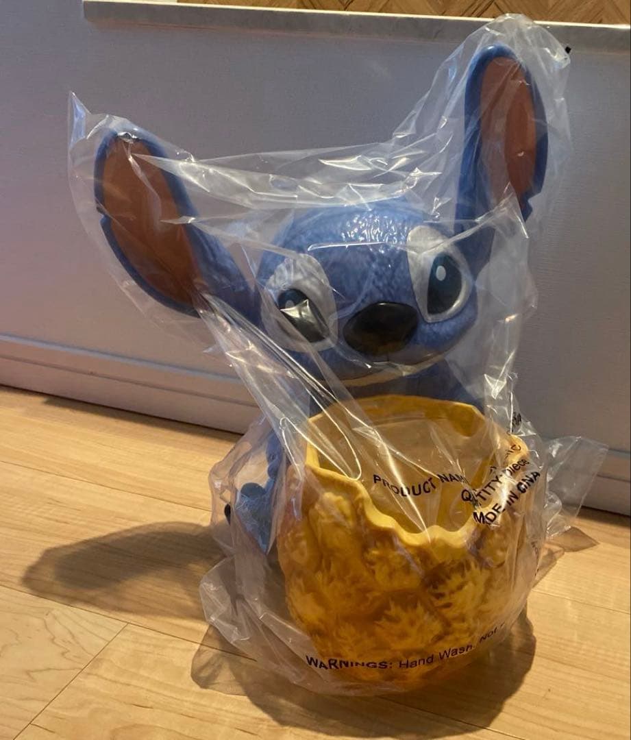 新品未使用未開封！リロ&スティッチ☆ポップコーンカップ& フィギュア付カップ