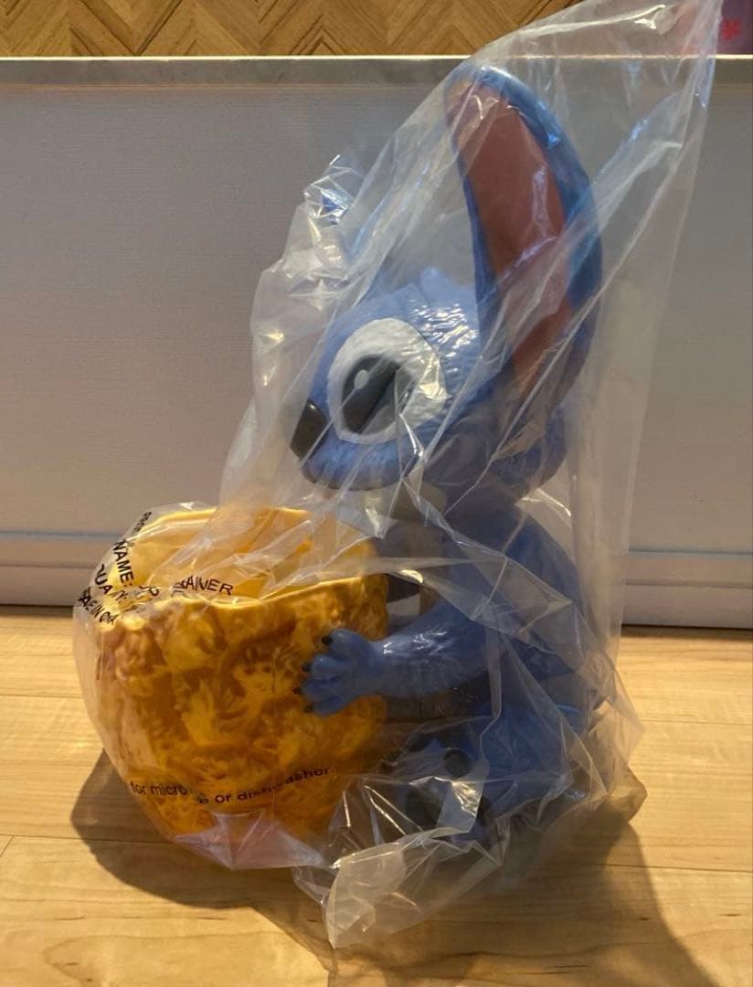 新品未使用未開封！リロ&スティッチ☆ポップコーンカップ& フィギュア付カップ