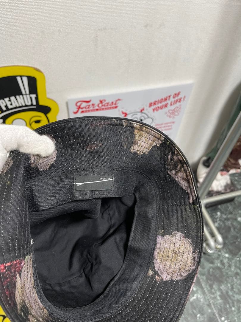 LAD MUSICIAN 花柄 FLOWER BUCKET HAT キャップ