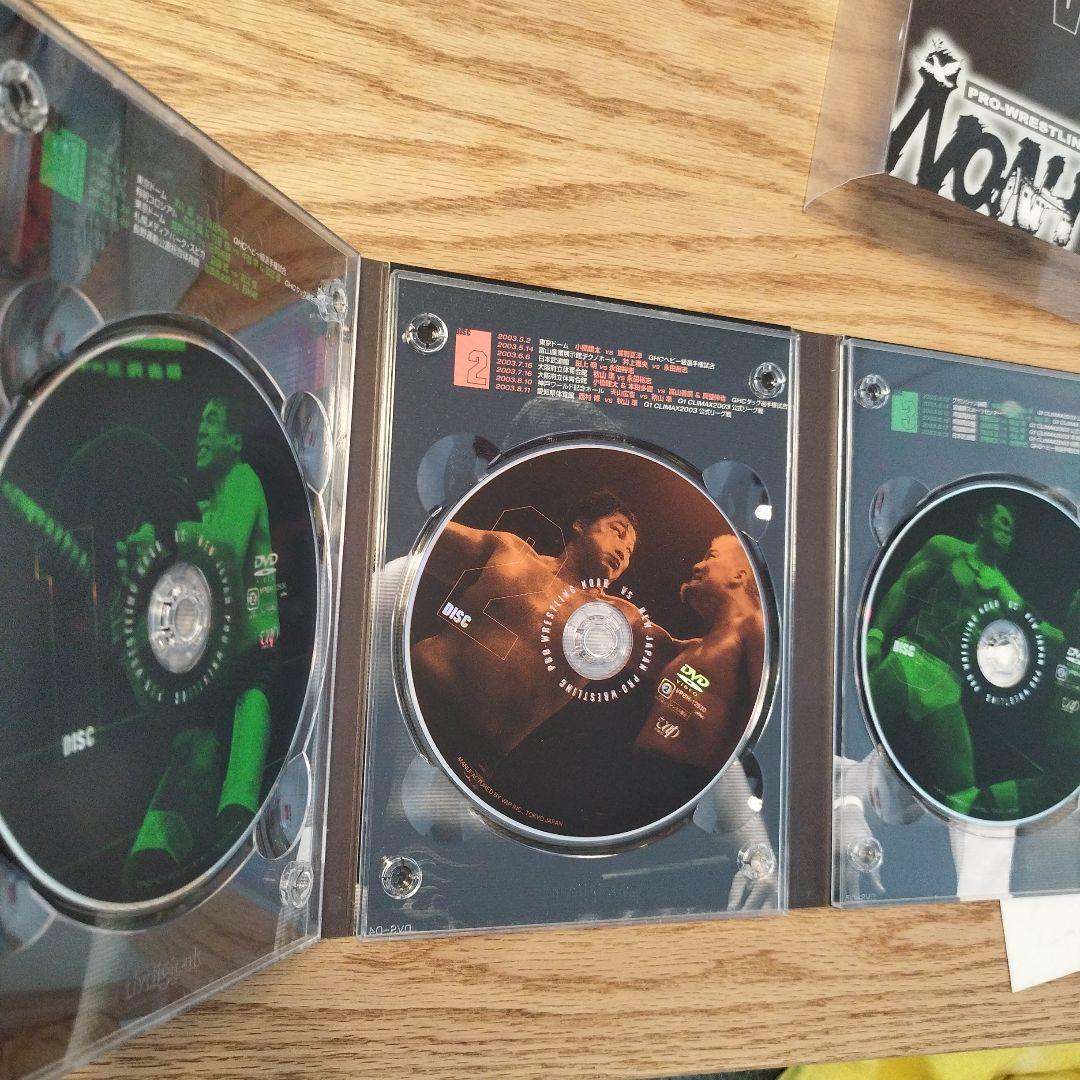 PRO-WRESTLING NOAHvs新日本プロレス DVD 6枚組