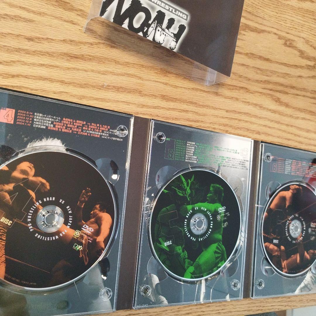PRO-WRESTLING NOAHvs新日本プロレス DVD 6枚組